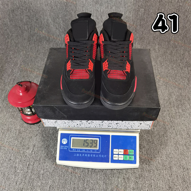 With Box 4 4s Basketball Shoes Top Quality White Red Thunder Military Black Cat Nigel Brick By Brick University Blue Undefeated Mens Sneakers Womens Sports Trainers
