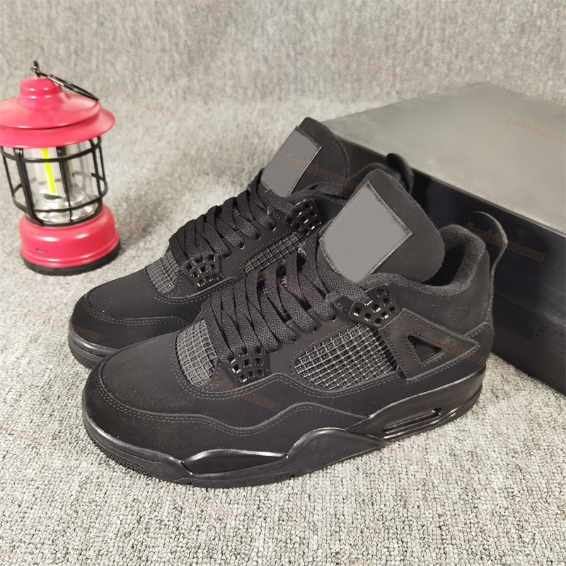 With Box 4 4s Basketball Shoes Top Quality White Red Thunder Military Black Cat Nigel Brick By Brick University Blue Undefeated Mens Sneakers Womens Sports Trainers