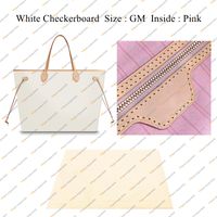 GM White Grid/Pink