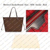 MM Brown Grid/Red & New Leathe
