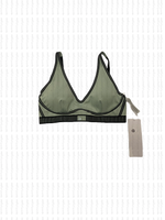 Pea green bra