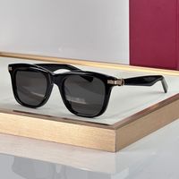 Black gold frame grey lens