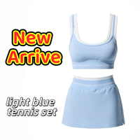 Blue tennis set
