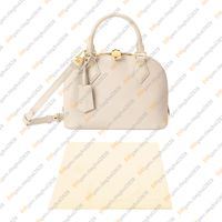BB 23.5CM Cream Emboss / With Dust Bag