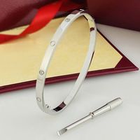 # Silver narrow with diamonds