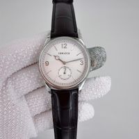 Silver dial +black strap