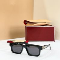 Black silver frame grey lens