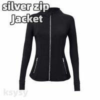 Sliver zip jacket