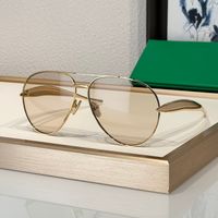 Gold frame light Orange lens