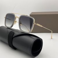 Grey gold frame gradient grey lens