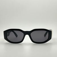 all black frame grey lens