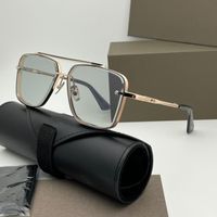 Rose-gold frame light grey lens
