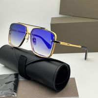 Blue mirror lens