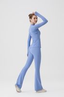 Flare legging jacket set 06