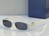 White frame gray lens
