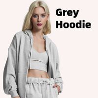 Grey hoodie