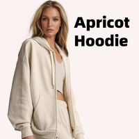 Apricot hoodie