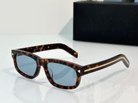Amber gold frame blue lens