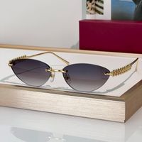 Gold-Gradient grey lens