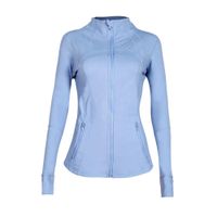 Long sky blue jacket