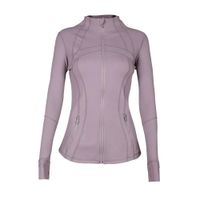 Long purple jacket
