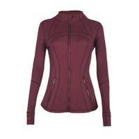Long burgundy iacket