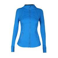 Long blue jacket
