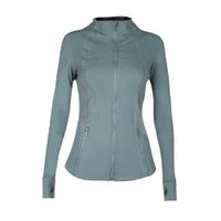 Long cyan jacket