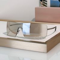 Silver mirror lens