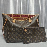 Brown print_red lining