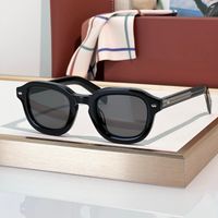 Black silver frame grey lens