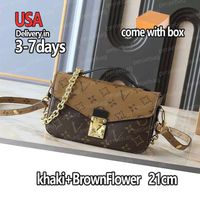 Khaki+BrownFlower-21cm