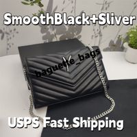 Smooth black _silver