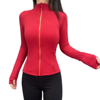 Red gold zip