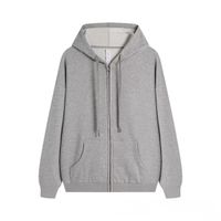 Grey full zipper