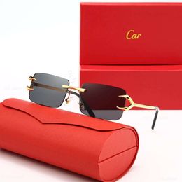 Free Shipping Luxury Sunglasses UV400 Protection Metal Rivet Decoration Sunglasses For Women Men Smoky Gray Lens Gold Tone Metal Frame Designer Sunglasses