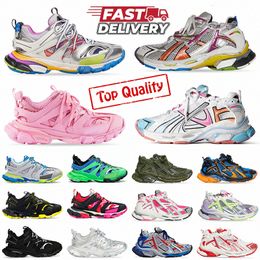 Designer Shoes 3.0 Womens Mens Track Shoes Paris Transmit Sense Sneakers Black White Pink Green Colorful Burgundy Trainers Big Size 13 Luxury Shoe