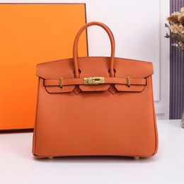 10A TOP Quality designer Platinum birken tote bag beach shoulder luxury bag Mirror Quality Designer orange Handmade Tote Handbags Black Purse Women Bag 168.