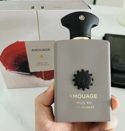 Amouage Opus Royal Tobacco Perfume Rose Incense Interlude Fragrance 100ml Purpose Memoir Decision Eau De Parfum Long Lasting Smell Brand Cologne Spray High Quality