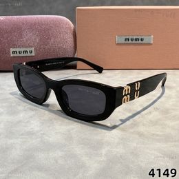 Designer Sunglasses For Women Frameless Cat Eye Shades Curved Surface Luxury Sun Glasses Y2K Regard SMU11W Reverie Vedette SMUB07 Glasses With Box