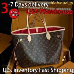 louiss vuittionn bag M41177 designer bag shoulder bags luxury bag fashion tote leather handbag mm women bags capacity composite shopping bag old flower brown bag hot