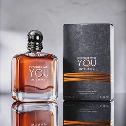 Luxury Fragrance Stronger with You Intensely Absolutely Oud Eau De Parfum Men Perfume 100ml Long Lasting Smell Brand EDP Man Cologne Spray Power of you High Quality
