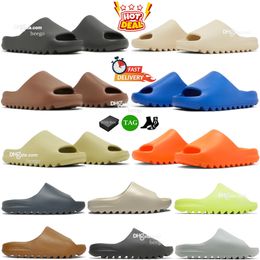 Designer Slippers Men Woman slider Vermillion Mineral Blue Onyx Pure Sandals Slide Slipper Ochre Bone Resin Clog Desert slides shoe 36-48
