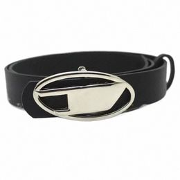 vintage Men Women Belt Sier Buckle D Letter Unisex Versatile Gaanized Old Buckle Decorati Man Jeans Female Skirt Belts 2.8cm Cintura 243561BF S5LJ#