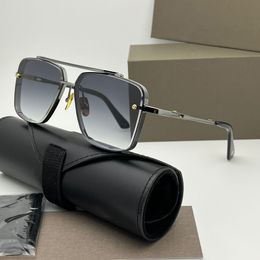 Rock Sunglasses For Men Women Summer M SIX Style Anti-Ultraviolet Retro Plate Plank Full Frame Fashion Glasses Random Box