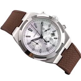 V1 Quick Release Strap NO CHRONOGRAPH Automatic Mens Watches 40MM Hardlex Stainless Steel Elegant and Fashion Watch