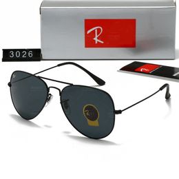 Wayfarersies Sunglasses Men Glass Lens Classic 3026 Brand Women Designer Eyewear For Men Women Band Frame Designers Female Male Retro Sun Glasses rb With Box