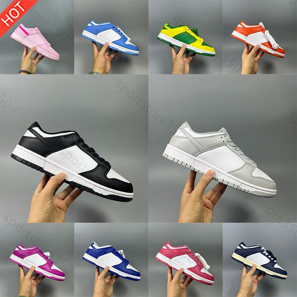 With box Designer Casual Shoes For Men Women Fashion Low Flats Sneakers high quality White Black Grey Fog UNC Syracuse Coast Outdoor Running Mens Trainers Size 36-46