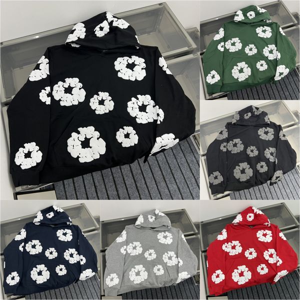 denim tears hoodie designer hoodies hoody demin ters hoodie mens jackets sweatshirt hoodies designer men women black jacket y2k clothes men pull clothing shirts