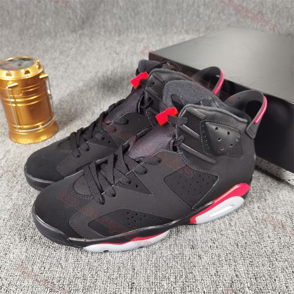 With Box Men Women Hight Quality 6 basketball Shoes Designer 6s Real Carbon sneakers Black Infrared Yellow Ochre Fire Red Womens Mens Outdoor Sports Trainers
